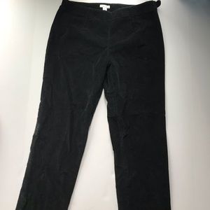 J. Jill Black Corduroy Pants